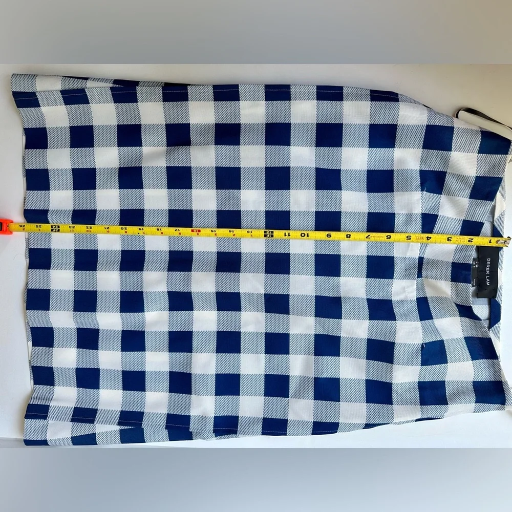 DEREK LAM Gingham Skirt, size 4